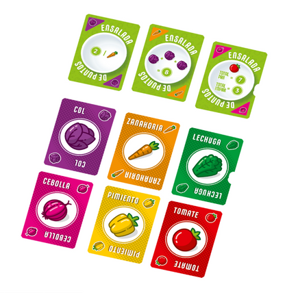 Ensalada De Puntos (Juego de Cartas) - Español