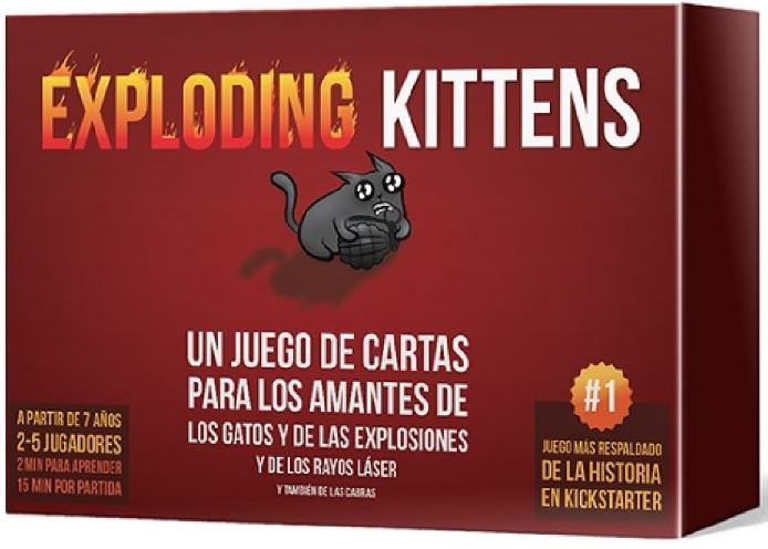 Exploding Kittens: Juego de Cartas (Español)
