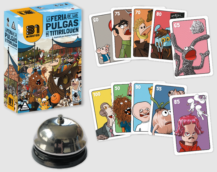 La Feria de Pulgas de Titirilquén (Juego de Mesa) - Español