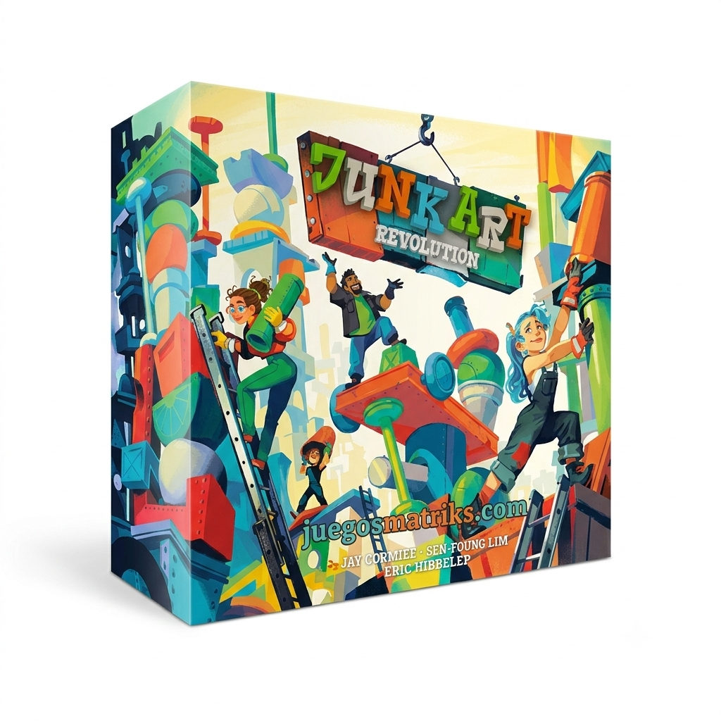 Junk Art: Juego de Mesa de Equilibrio (Español)