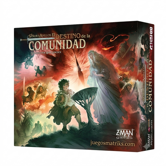 El Señor de los Anillos: El Destino de la Comunidad Juego de Mesa (Español)