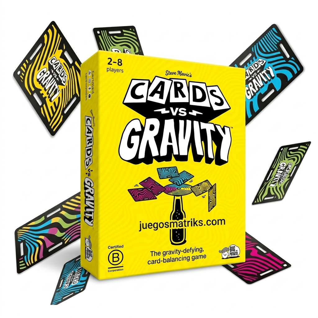Cards vs Gravity Juego de Mesa (Español)