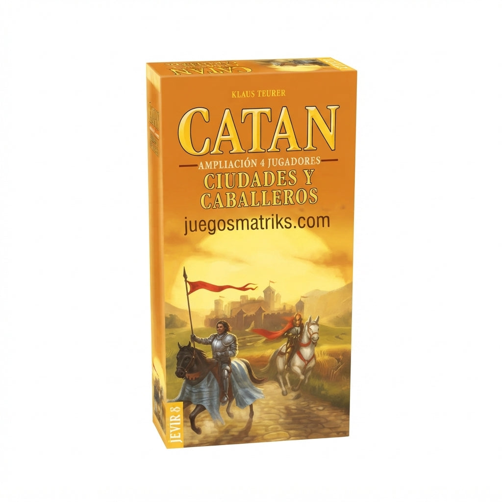 Catan: Ciudades y Caballeros Ampliación 5-6 jugadores (Nueva edición)