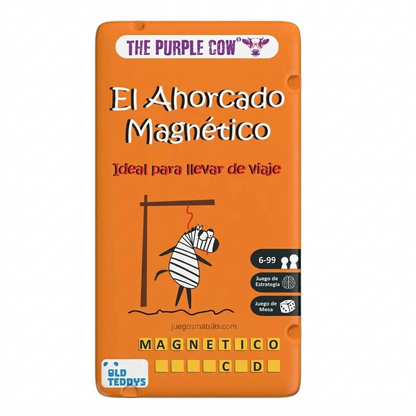 Juego de Mesa Ahorcado Magnético de Viaje en Lata (Español)
