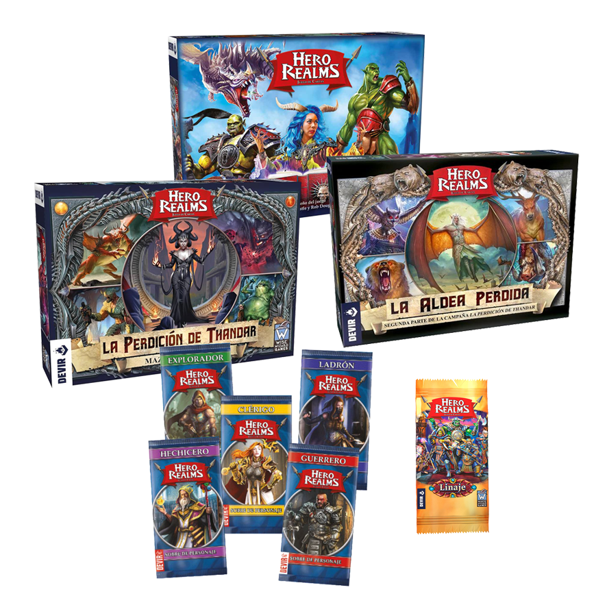 Hero Realms (Juego Base Deckbuilding) - Español