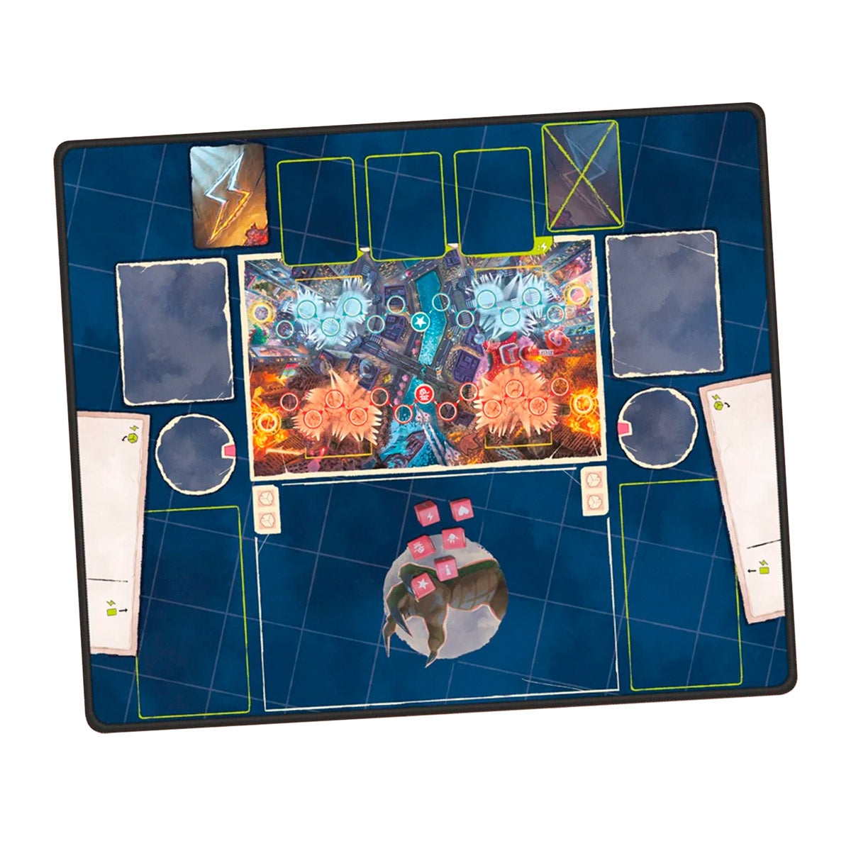 King Of Tokyo Duel: Playmat (Tapete de Juego) - Español