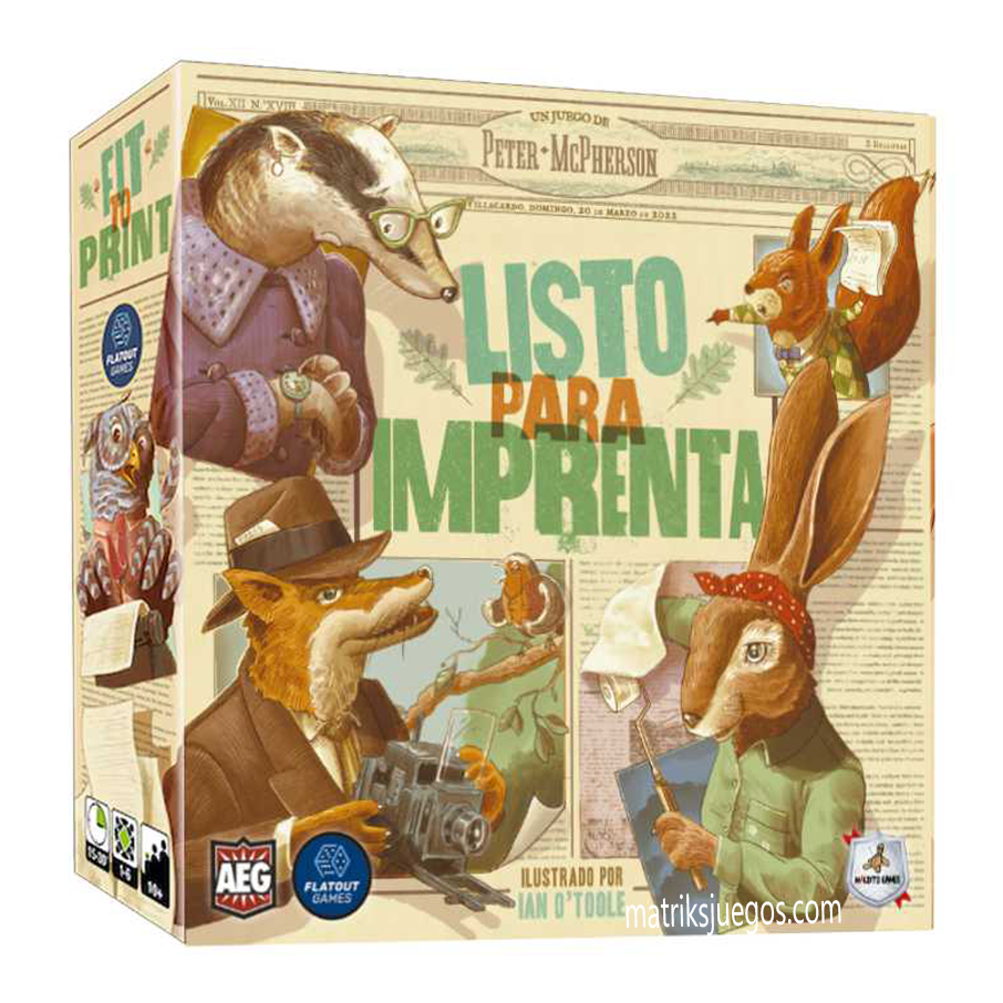 Listo Para Imprenta (Eurogame) - Español