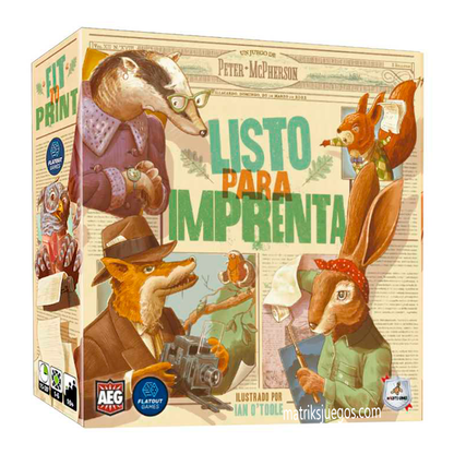 Listo Para Imprenta (Eurogame) - Español