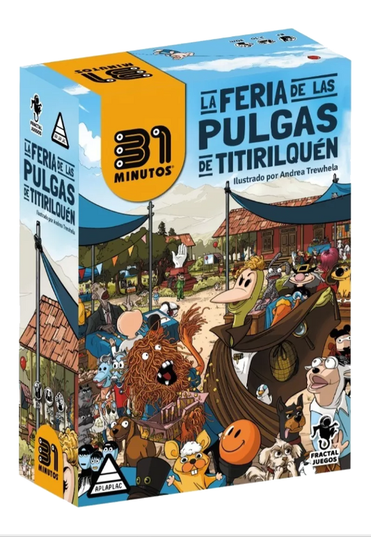 31 Minutos: Feria de Pulgas - Juego de Mesa (Español)
