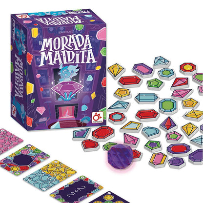 La Morada Maldita - Juego de Mesa de Agilidad y Gemas (Español)