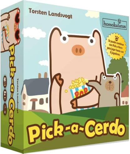 Pick a Cerdo: Juego de Cartas Mercurio (Español)