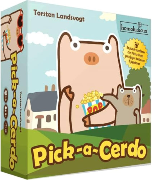 Pick a Cerdo: Juego de Cartas Mercurio (Español)
