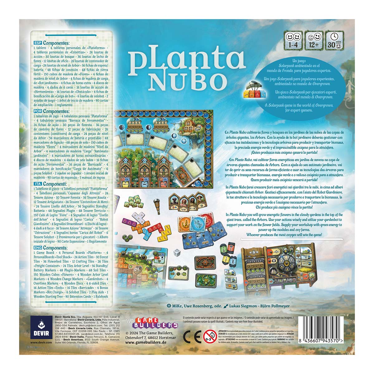 Planta Nubo (Eurogame) - Español