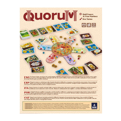 Quorum Juego de Estrategia y Control en Roma (Español)