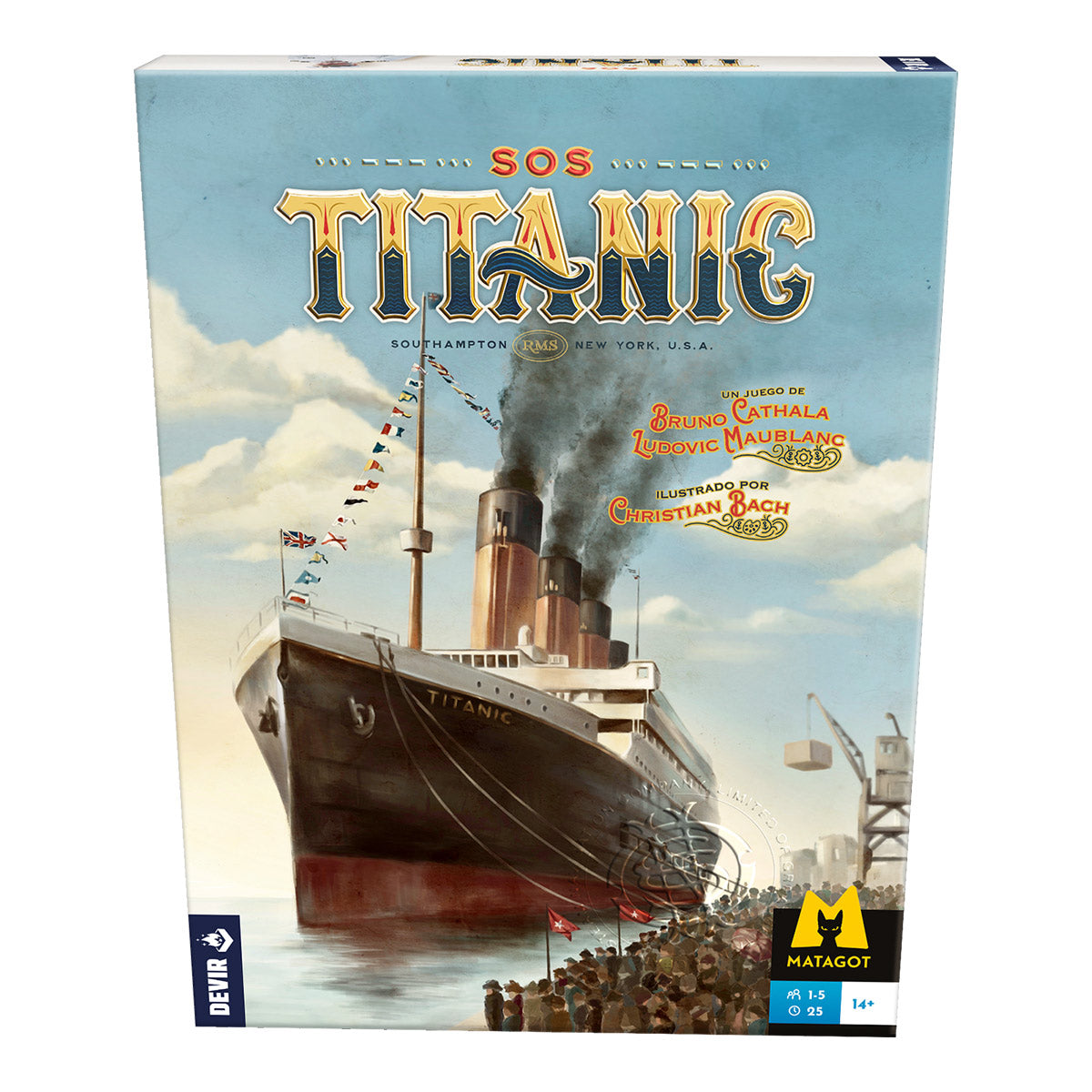 SOS Titanic (Juego de Cartas Estilo Solitario) - Español