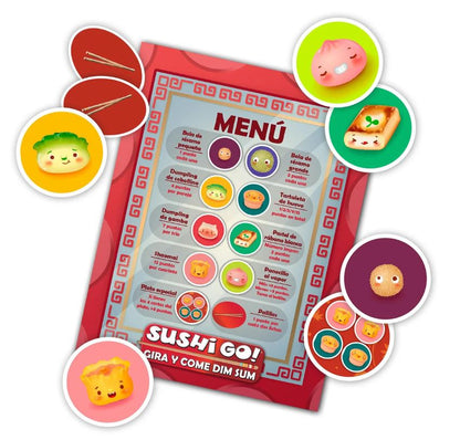 Sushi Go: Gira Y Come Dim Sum (Juego de Mesa) - Español