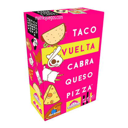 Taco Vuelta Cabra Queso Pizza (Party Game) - Español