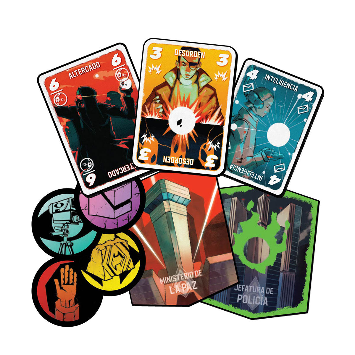 Unrest (Juego de Cartas) - Español