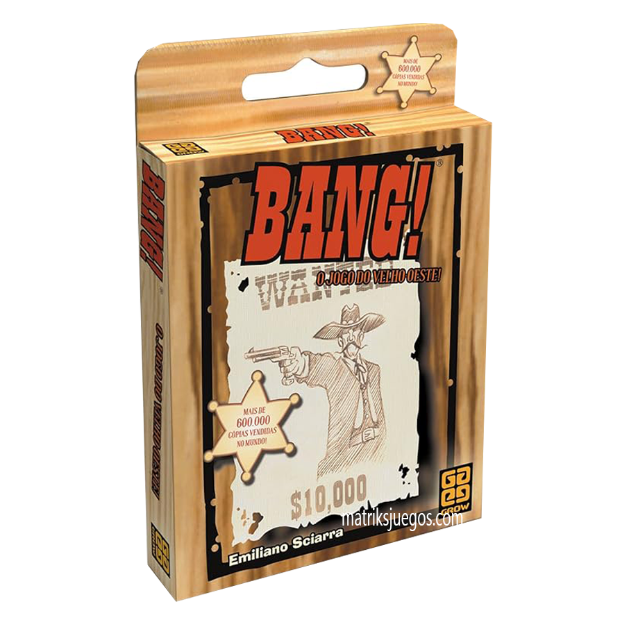 Bang El Juego de Bluff Clásico (Inglés)