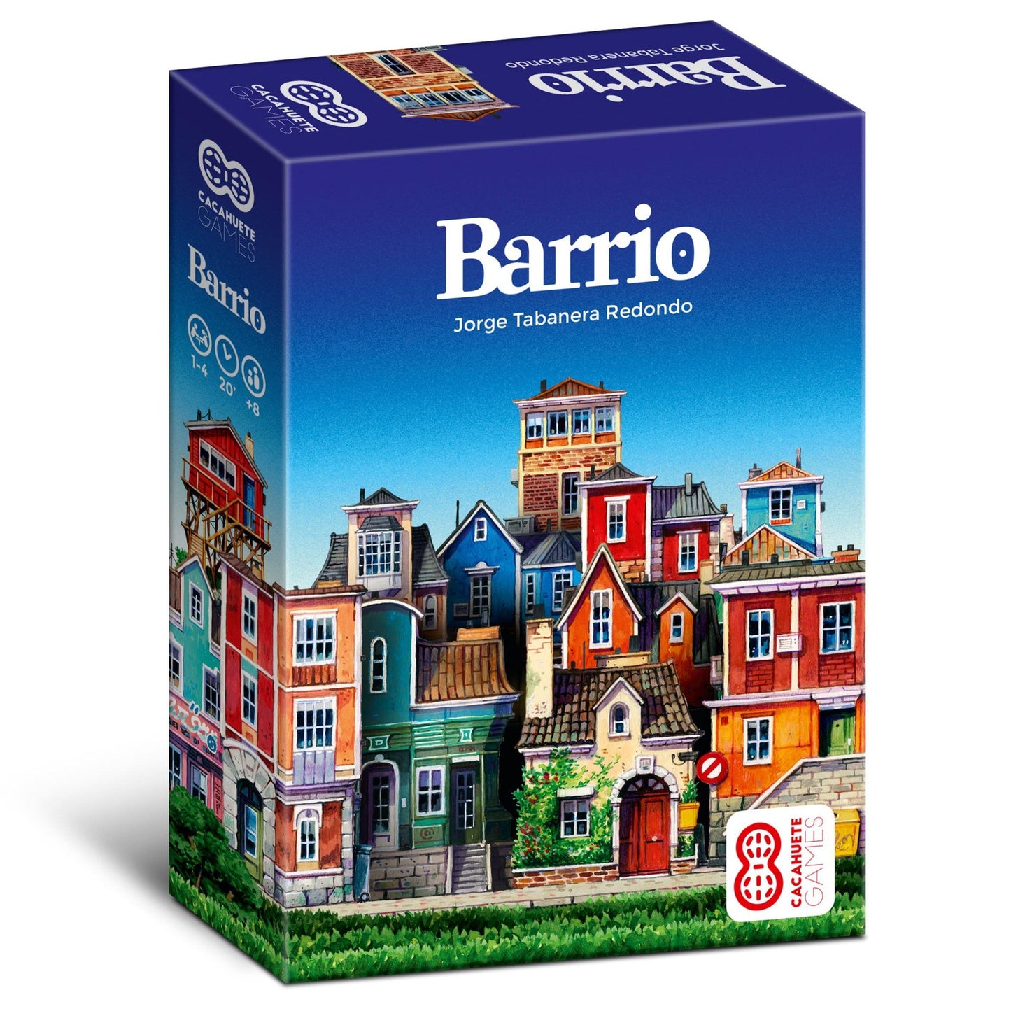 Barrio Juego de cartas y construcción