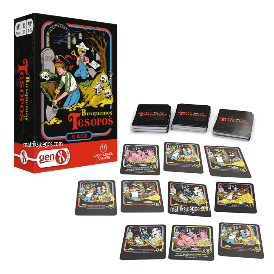 Busquemos Tesoros: Juego de Mesa (Español)