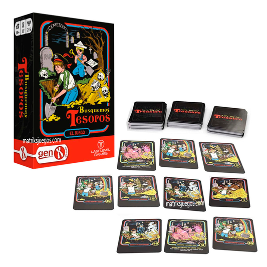 PREVENTA Busquemos Tesoros: Juego de Mesa (Español)