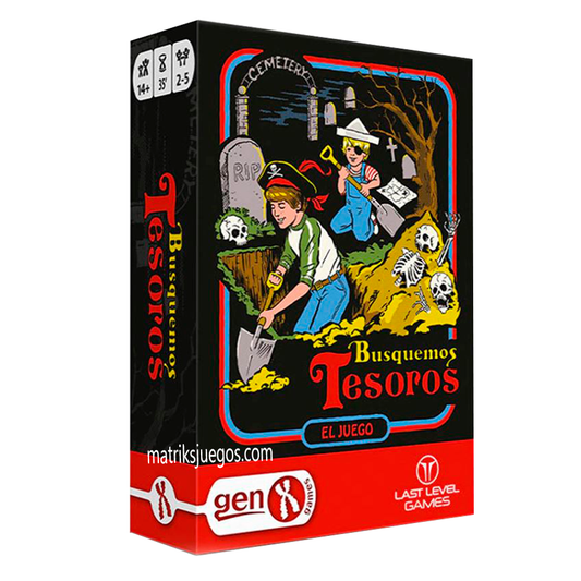 PREVENTA Busquemos Tesoros: Juego de Mesa (Español)