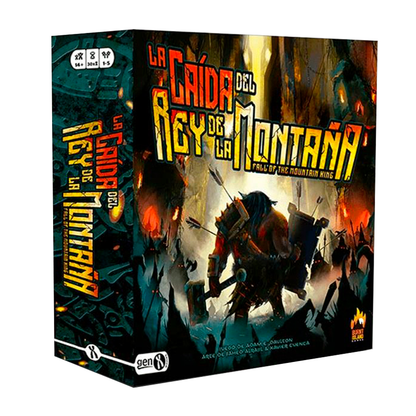 La Caída Del Rey De La Montaña (Juego de Mesa) - Español