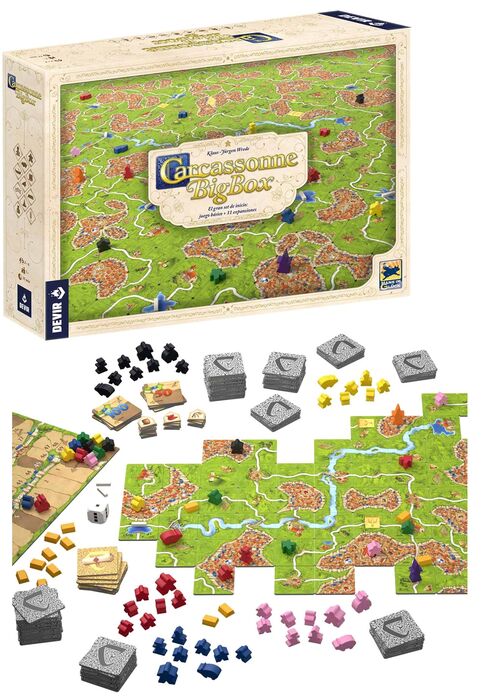 Carcassonne Big Box Edición - Español