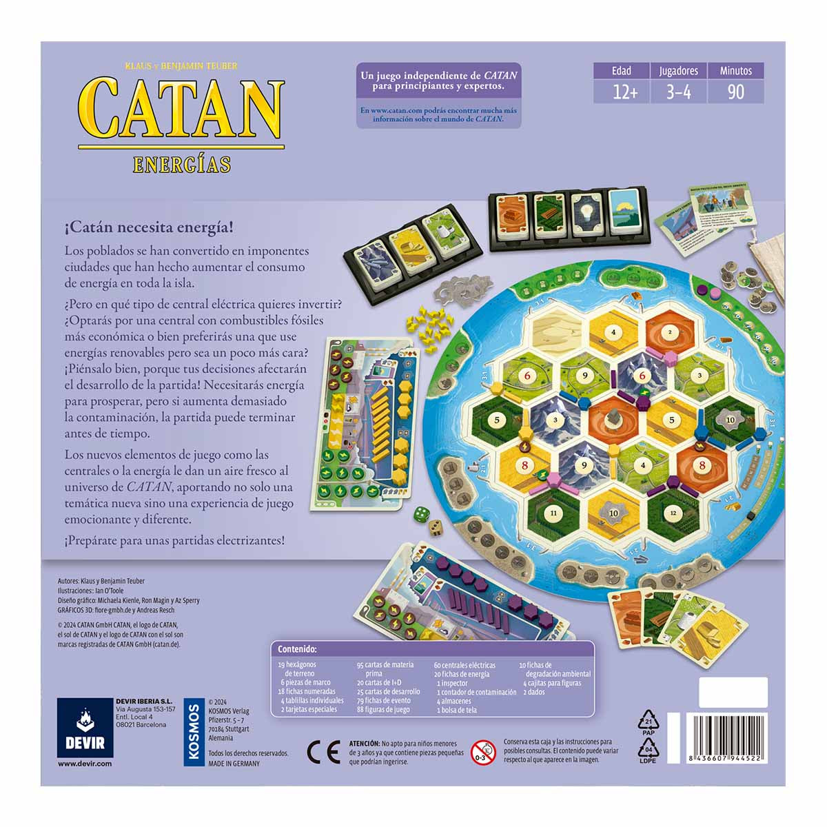 Catan: Energías (Juego Base) - Español