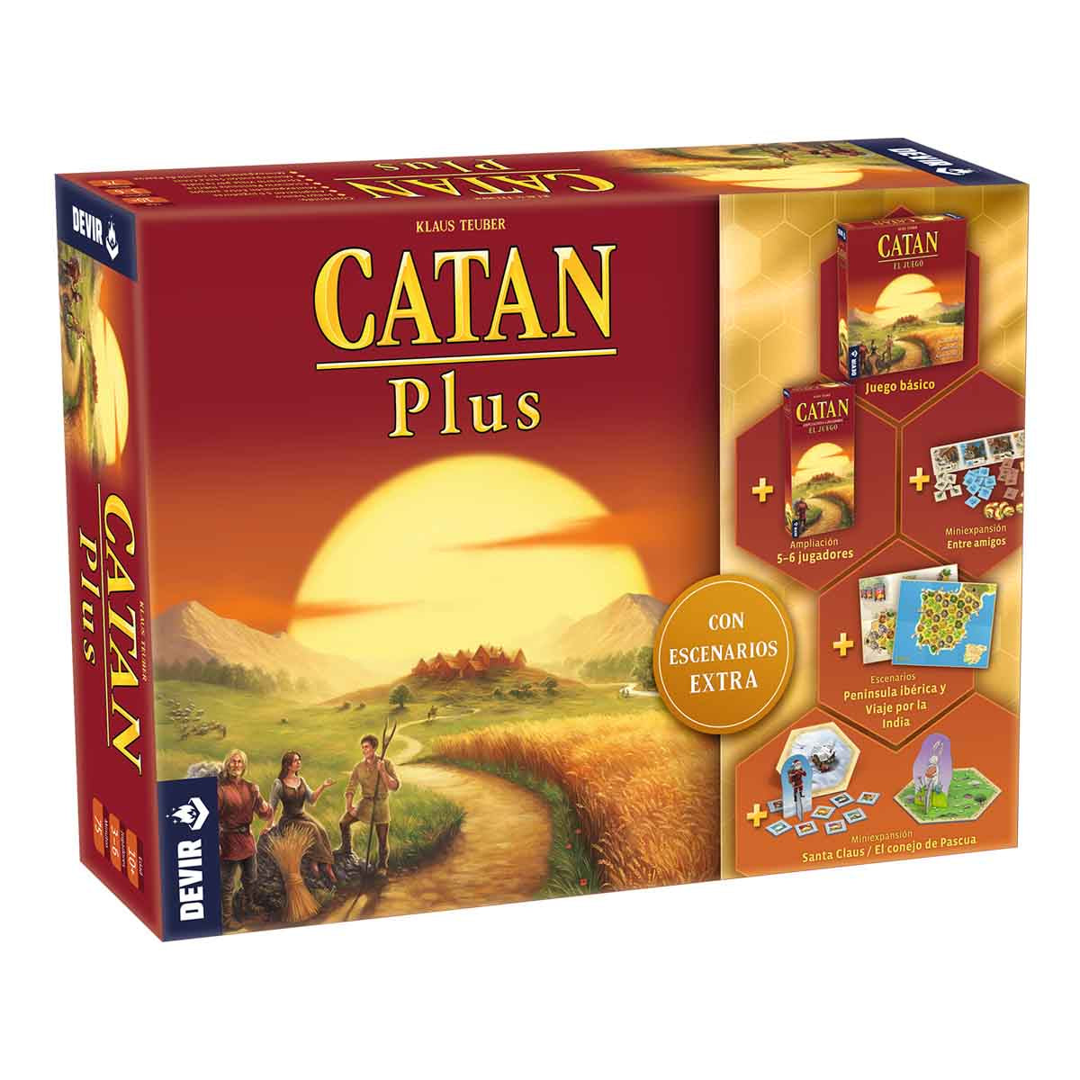 Catan Plus 2023 (Set Básico y Escenarios) - Español