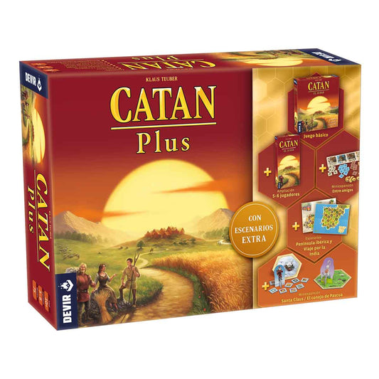 Catan Plus 2023 (Set Básico y Escenarios) - Español