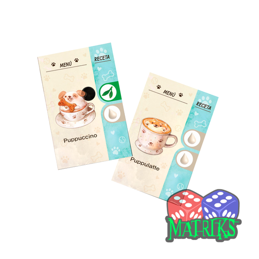 Coffee Rush Pack de Cartas Promocionales Puppys en Español