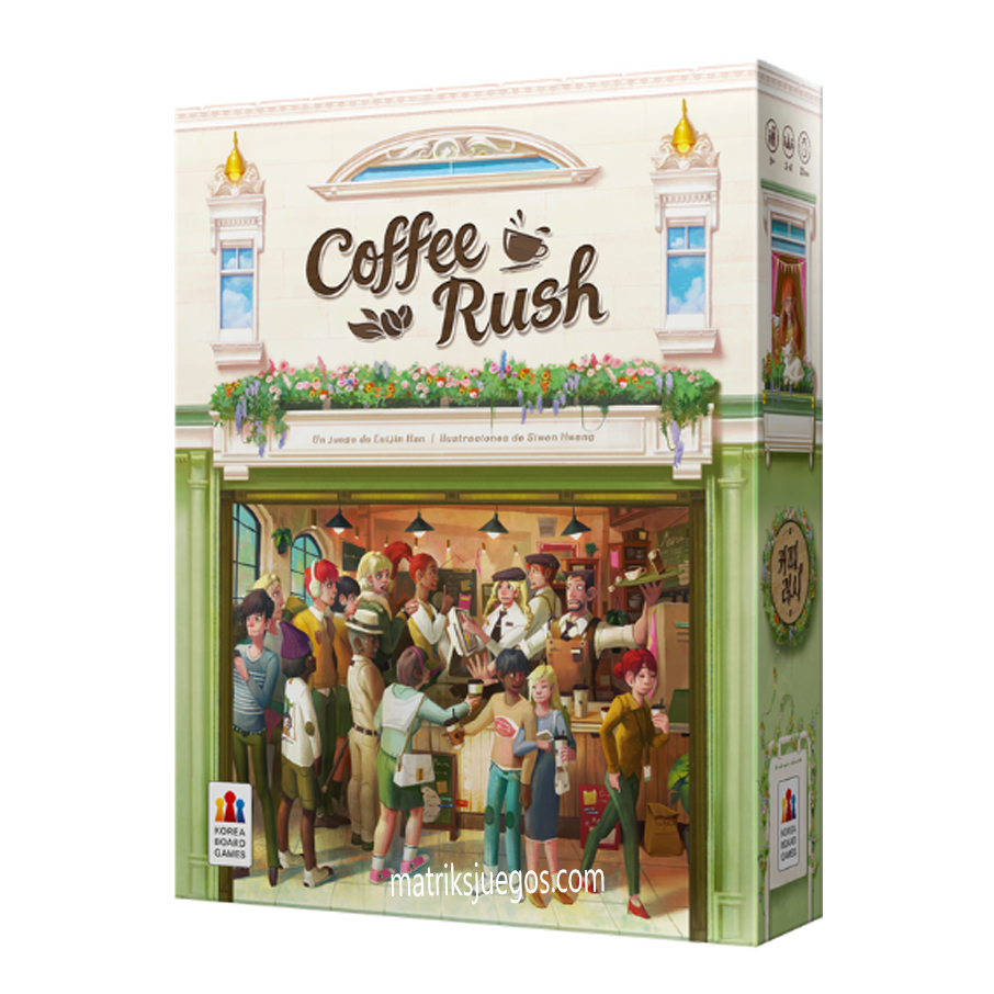 Coffe Rush: Juego de Mesa de Baristas (Español)