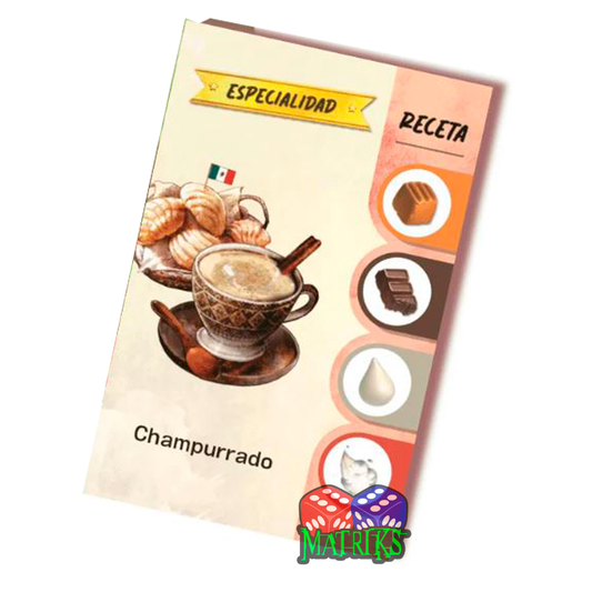 Coffee Rush: Carta Promocional Exclusiva de Champurrado
