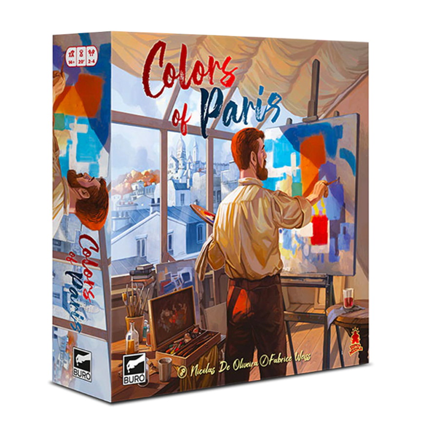 Colors Of Paris (Eurogame) - Español