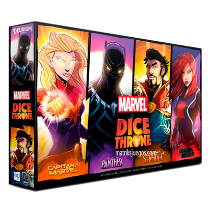 Dice Throne - Marvel 2.0 (Juego Base) - Español