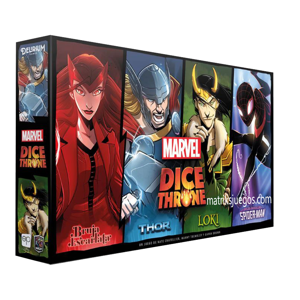 Dice Throne - Marvel (Juego Base) - Español
