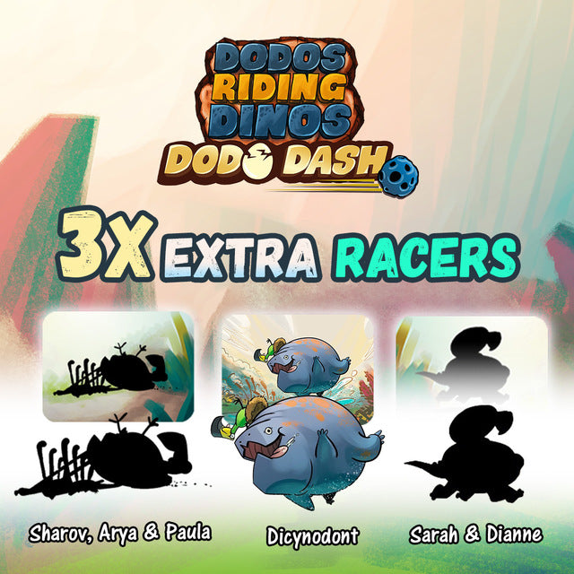 Dodos Riding Dinos: Dodo Dash (Juego de Carreras) - Inglés