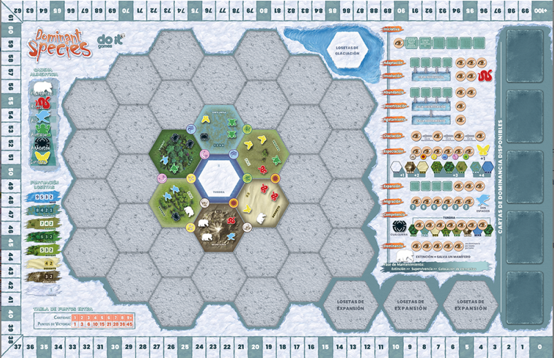 Dominant Species (Eurogame Pesado) - Español
