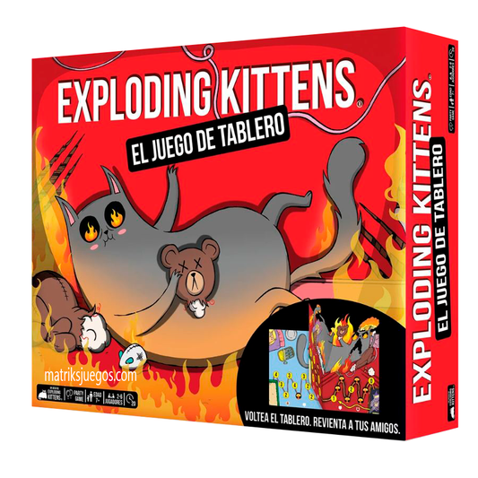 Juego de Mesa Exploding Kittens – El Juego de Tablero – Edición en Español