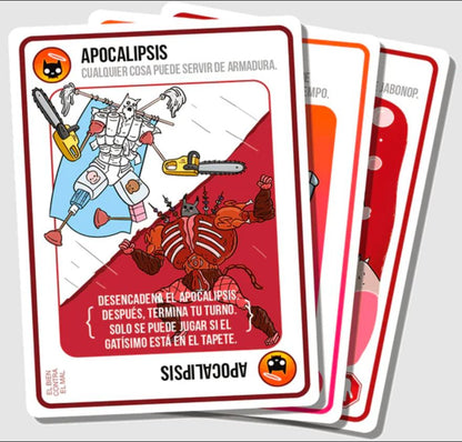 Exploding Kittens: El Bien Contra El Mal (Base/Expansión) - Español