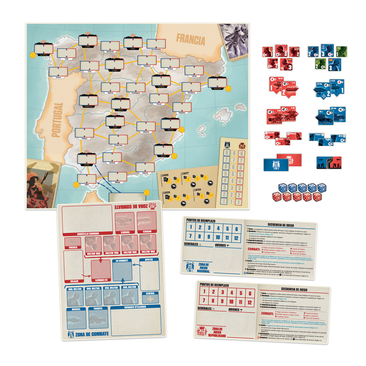 España 1936 (Wargame Histórico) - Español