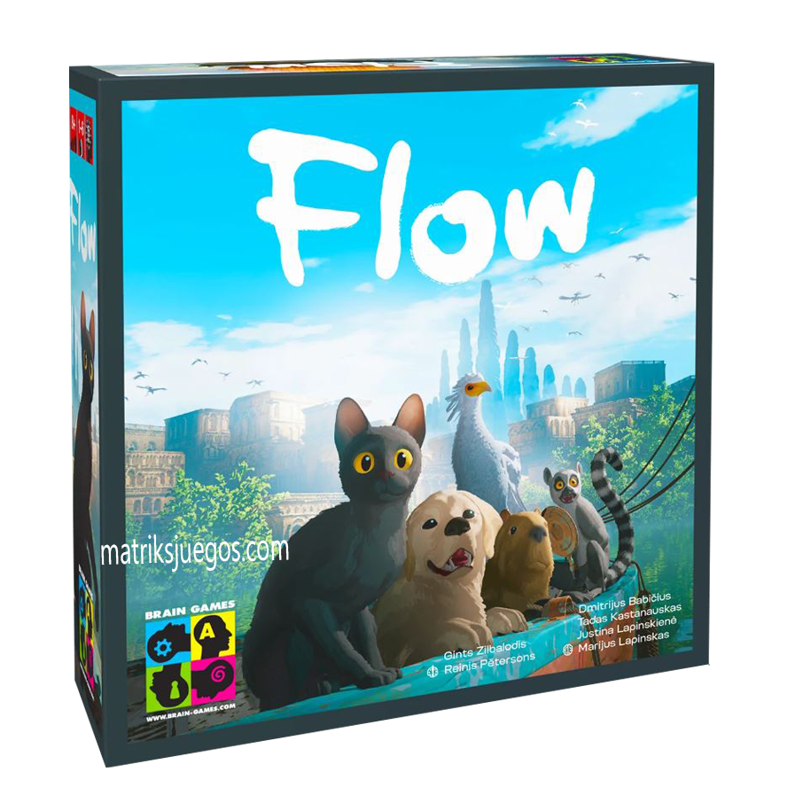 Flow: Rescate Animal - Juego de Mesa Cooperativo (Español)