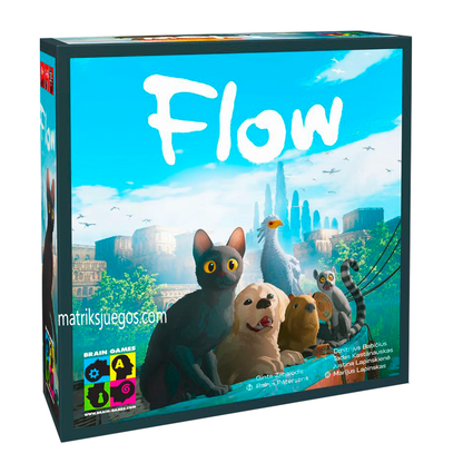 Flow: Rescate Animal - Juego de Mesa Cooperativo (Español)