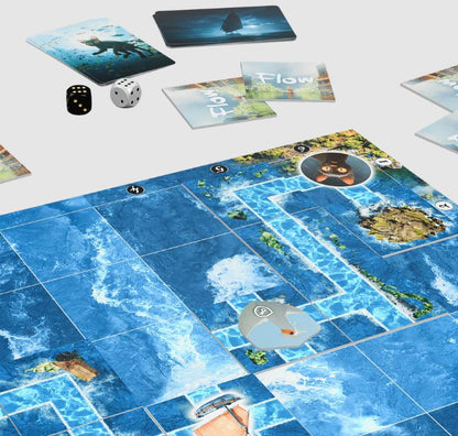 Flow: Rescate Animal - Juego de Mesa Cooperativo (Español)