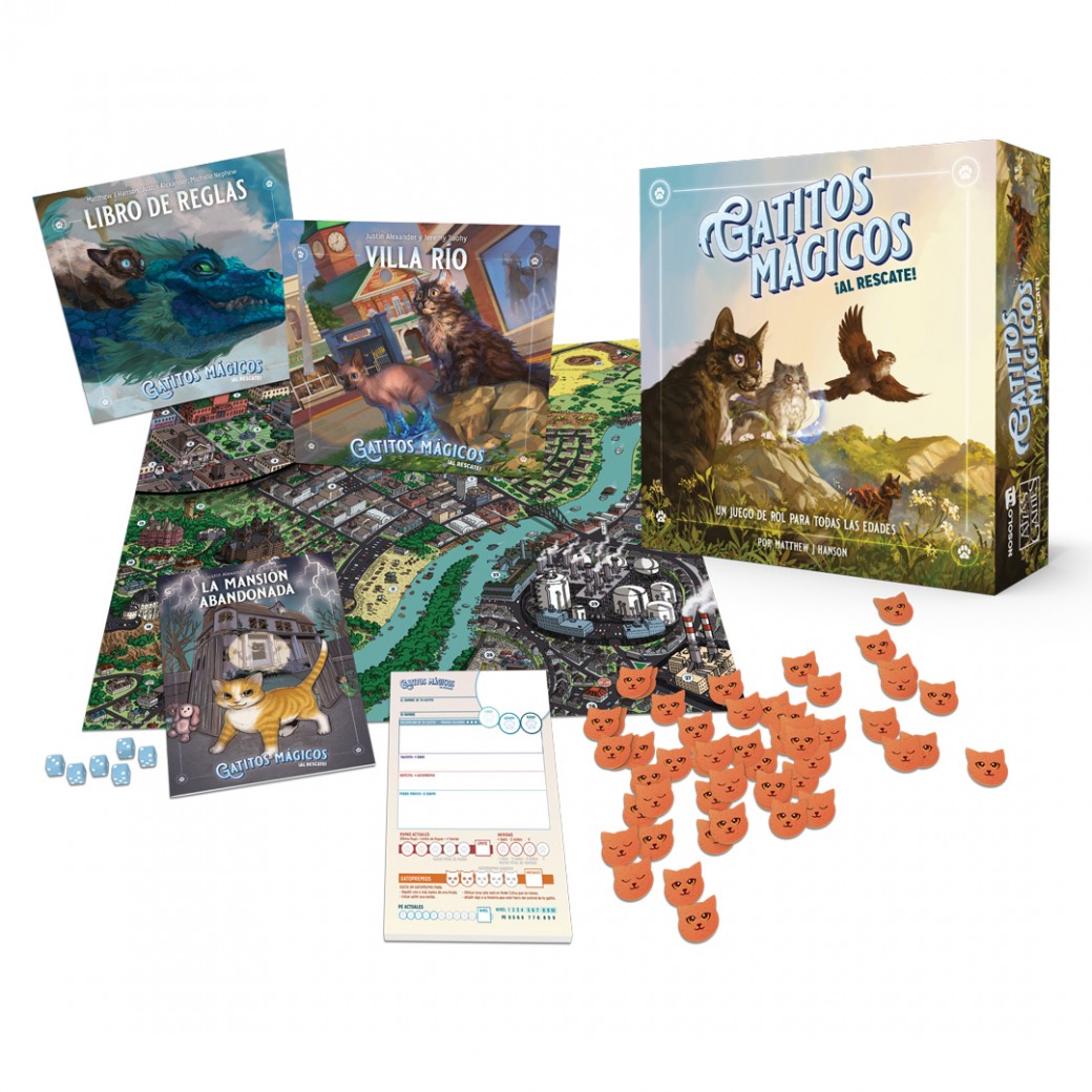 Gatitos Mágicos Al Rescate (Juego de Rol) - Español