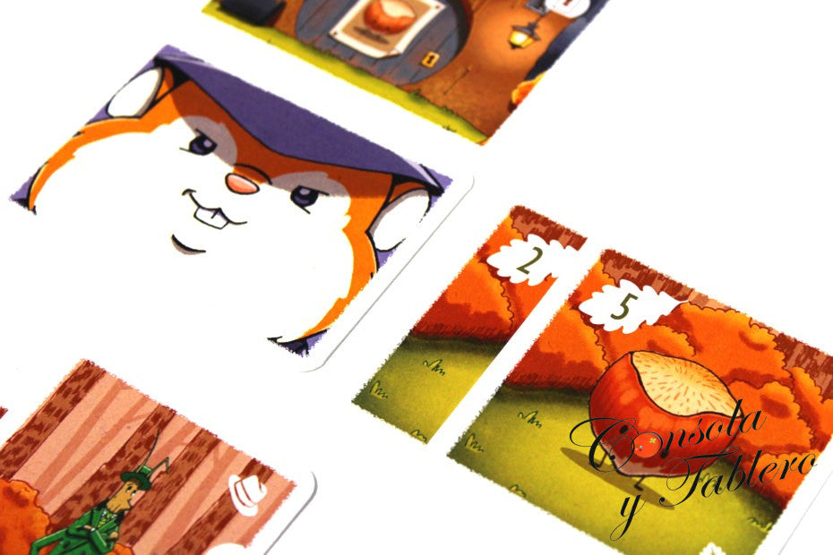 Hámster Gángster - Juego de Cartas Tienta la Suerte Familiar
