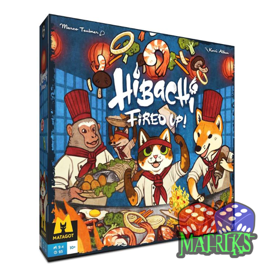 Hibachi Fired Up - Juego de Mesa en Español