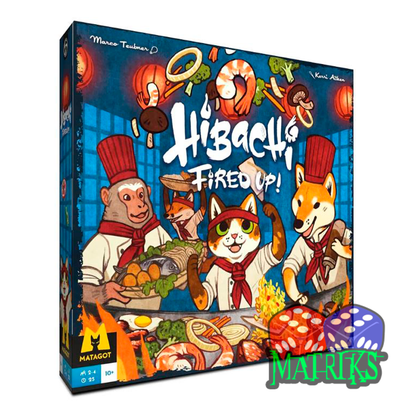 Hibachi Fired Up - Juego de Mesa en Español
